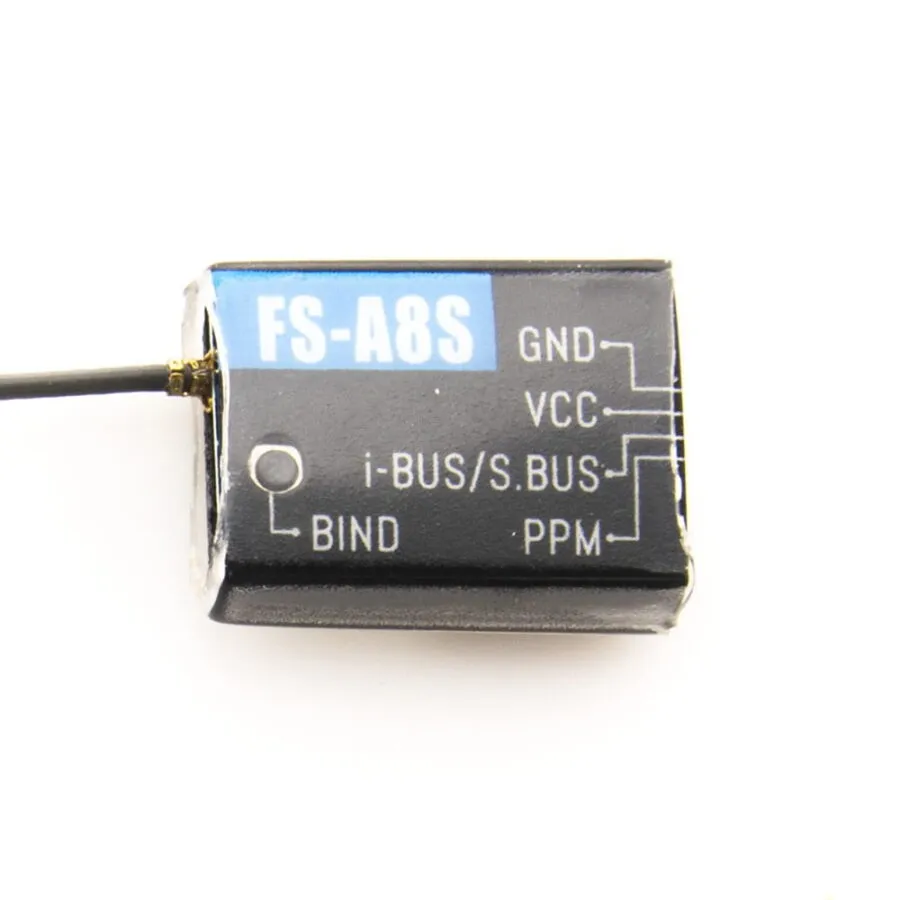 FlySky FS-A8S FS A8S 2.4G 8CH Mini Receiver - Image 2