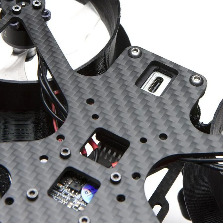 Shen Drones Squirt V2.1 3" Cinewhoop Carbon Frame Kit w/ Hardware (No Ducts)- Analog - Image 4