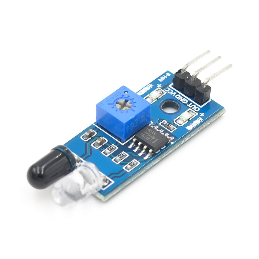 IR Infrared Obstacle Avoidance Sensor Module - Robotonbd