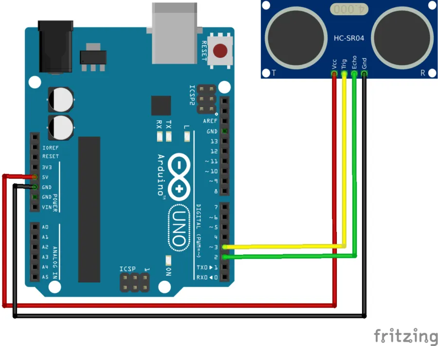 HC-SR04 Ultrasonic Sensor - Image 3