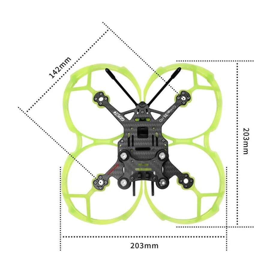 GEPRC CineLog 35 P 3.5" Cinewhoop Drone Frame Kit - Performance Edition - Image 5