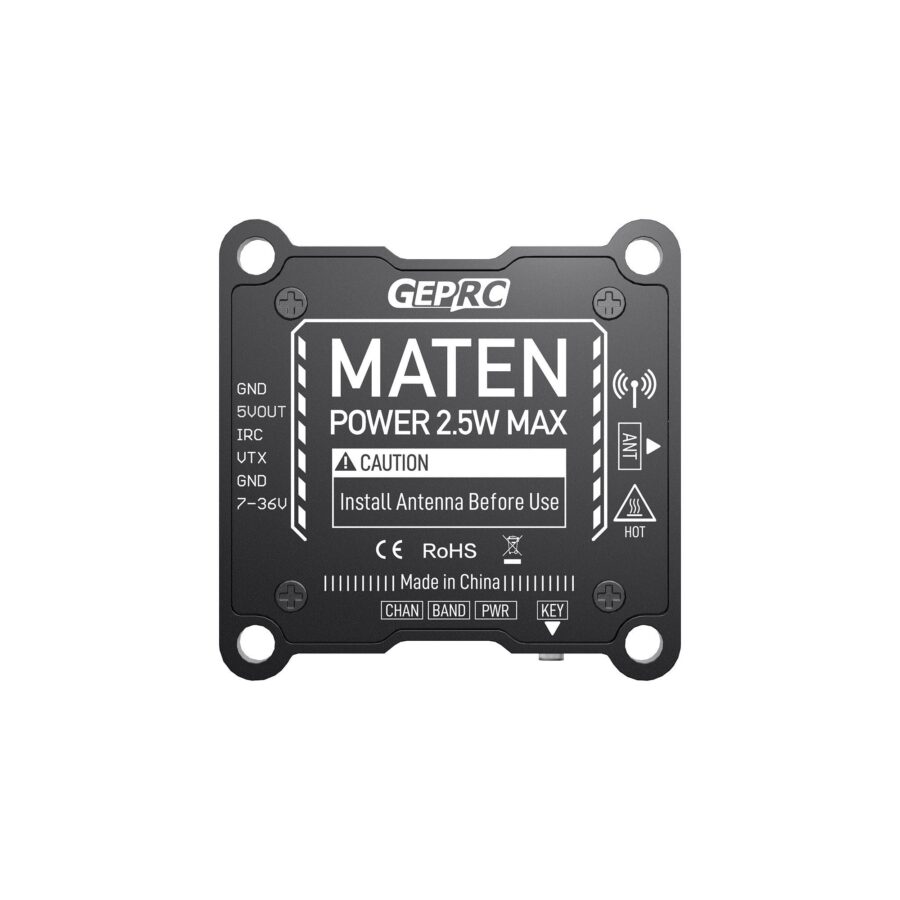 GEPRC MATEN 5.8G 2.5W VTX - Image 7