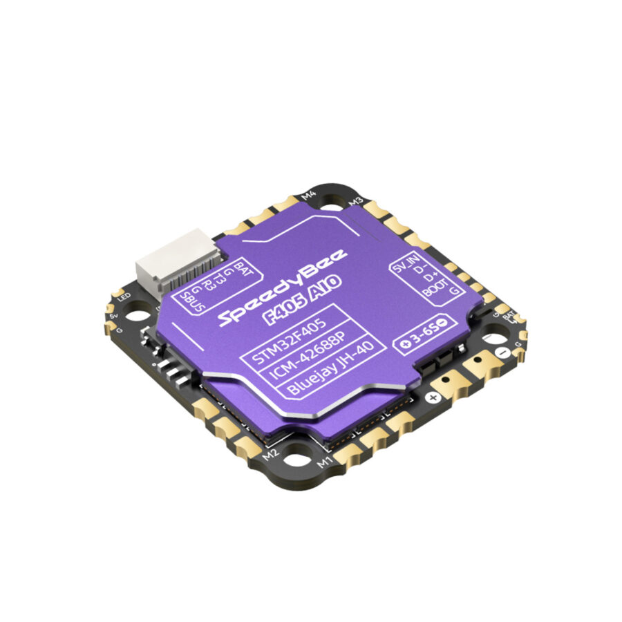 SpeedyBee F405 AIO 40A Bluejay 25.5x25.5 3-6S Flight Controller - Image 3